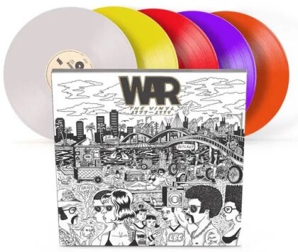 War - The Vinyl 1977-1994 (Black Friday 2024, Colored, 5 LPs)