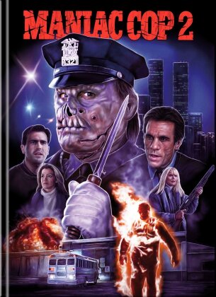 Maniac Cop 2 (1990) (Cover B, Limited Edition, Mediabook, 4K Ultra HD + Blu-ray)