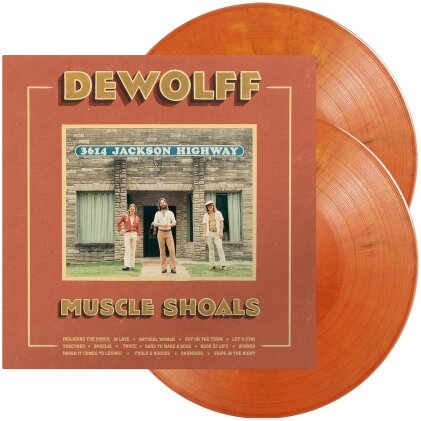 DeWolff - Muscle Shoals (2025 Reissue, Mascot, Orange Marble Vinyl, 2 LPs)