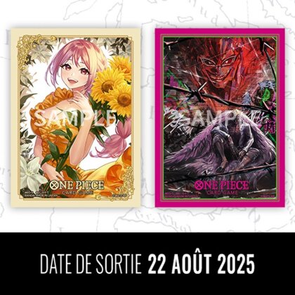 Protèges Cartes - One Piece - Official Card Sleeve TCG + Store Edition Vol.4 Set (assortiment 2 types)