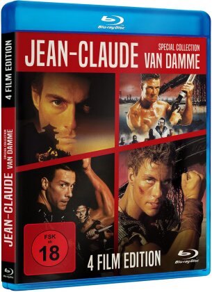 Leon / Black Eagle / The Quest / Slinger - Van Damme - 4 Filme (Remastered, Uncut)