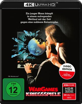 WarGames - Kriegsspiele (1983) (4K Ultra HD + Blu-ray)