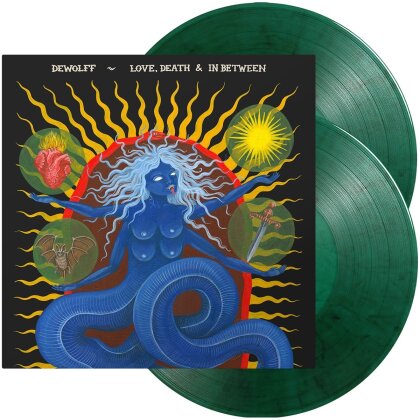 DeWolff - Love,Death & In Between (Green Marble Vinyl, 2 LPs)