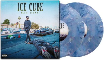 Ice Cube - Man Down (Second Records, Edizione Limitata, Blue With White Marble Vinyl, 2 LP)