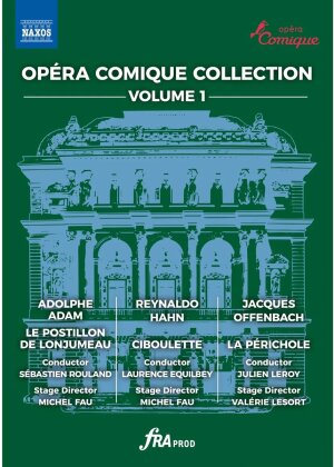 Orchestra of the Opéra-Comique Paris, Sébastien Rouland, Laurence Equilbey & Julien Leroy - Opéra Comique Collection: Volume 1 - Le Postillon de Lonjumeau / Ciboulette / La Perichole (3 DVDs)