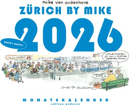 Zürich by Mike - Monatskalender 2026