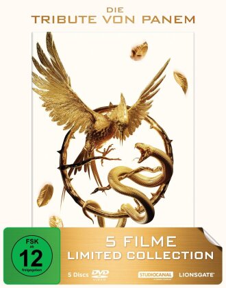 Die Tribute von Panem - 5 Filme Collection (Limited Edition, 5 DVDs)