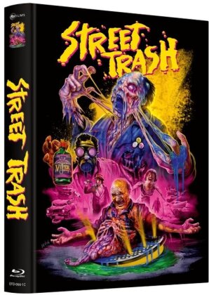 Street Trash (1987) (Cover C, Limited Edition, Mediabook, Blu-ray + DVD)
