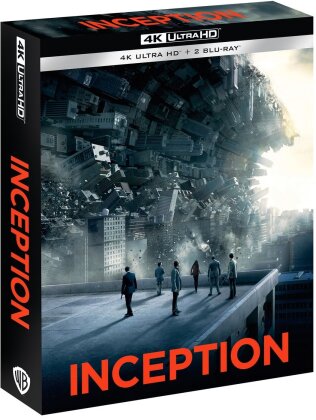 Inception (2010) (Schuber, Ultimate Collector's Edition, Limited Edition, Steelbook, 4K Ultra HD + 2 Blu-rays)