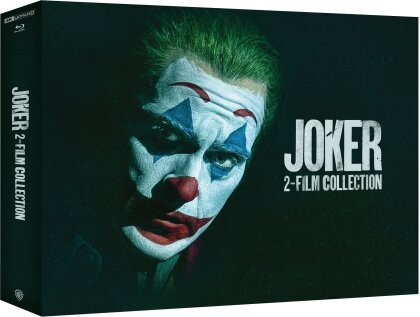 Joker (2019) / Joker: Folie à Deux (2024) - 2-Film Collection (Boxset, Edizione Speciale Limitata, Steelbook, 2 4K Ultra HDs + 2 Blu-ray)