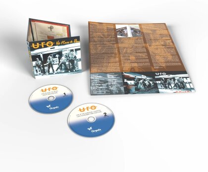 UFO - No Place To Run (2025 Reissue, Chrysalis, Édition Deluxe, 2 CD)
