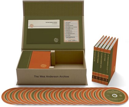 The Wes Anderson Archive - Ten Films, Twenty-Five Years (Criterion Collection, Special Edition, 10 4K Ultra HDs + 10 Blu-rays)