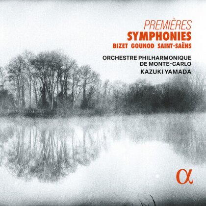 Georges Bizet (1838-1875), Charles Gounod (1818-1893), Camille Saint-Saëns (1835-1921), Kazuki Yamada & Orchestre Philharmonique de Monte Carlo - Premières Symphonies (2 CDs)