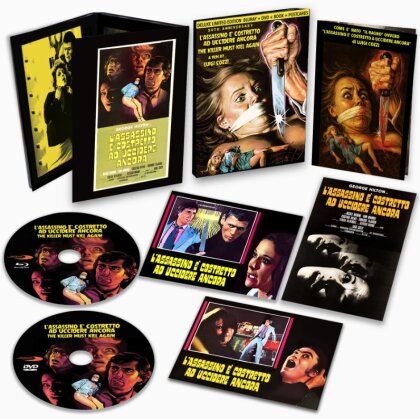 L'assassino è costretto ad uccidere ancora (1975) (+ Postcards, Edizione 50° Anniversario, Edizione Deluxe Limitata, Blu-ray + DVD + Libro)