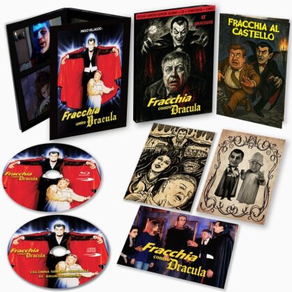 Fracchia contro Dracula (1985) (+ Cards, Edizione 40° Anniversario, Edizione Deluxe Limitata, Blu-ray + CD + Libro)
