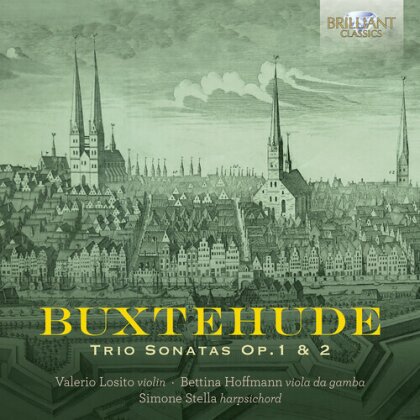 Dietrich Buxtehude (1637-1707), Valerio Losito, Simone Stella & Bettina Hoffmann - Trio Sonatas Op. 1 & 2 (2 CDs)