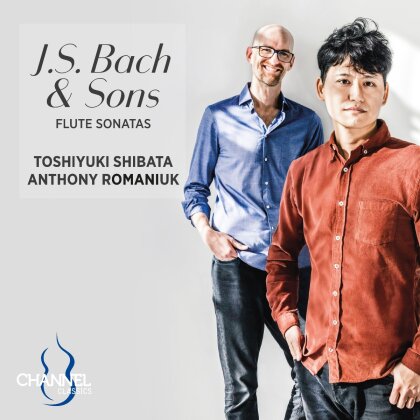 Johann Sebastian Bach (1685-1750), +, Toshiyuki Shibata & Anthony Romaniuk - J. S. Bach & Sons - Flute Sons