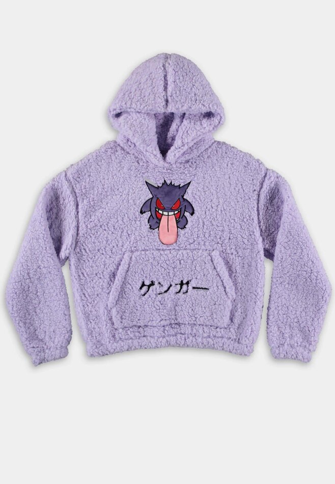 Pokemon - Gengar Teddy Women's Hoodie - Xs Premium Hooded Sweatshirts F Purple