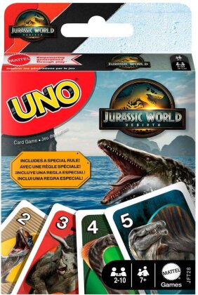 Jurassic World - Die Wiedergeburt UNO Kartenspiel