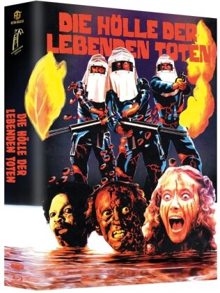 Die Hölle der lebenden Toten (1980) (Cover C, Murdergram Edition, Limited Edition, Mediabook, 4K Ultra HD + Blu-ray)