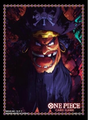 Protèges Cartes - Marshall D. Teach - One Piece - Official Card Sleeve TCG + Store Edition Vol.3