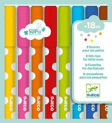 Filzstifte für die Kleinen 8er Set