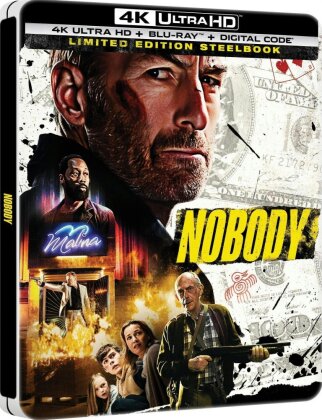 Nobody (2021) (Limited Edition, Steelbook, 4K Ultra HD + Blu-ray)