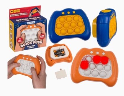 Quick Push Game Konsole mit Sound und LED Licht,