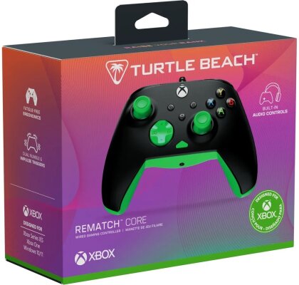 Turtle Beach Rematch Core Wired Controller - Black Green