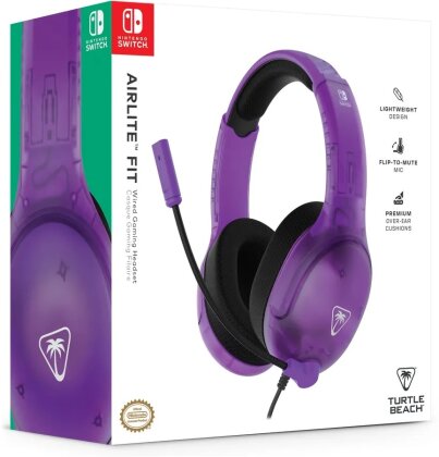 Turtle Beach Airlite Fit Headset - Ghost Purple