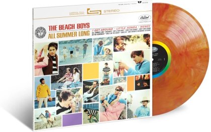 The Beach Boys - All Summer Long (2024 Reissue, 140 Gramm, 60th Anniversary Edition, Orange Vinyl, LP)