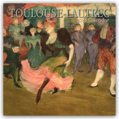 Toulouse-Lautrec - Henri de Toulouse-Lautrec - Kunstkalender 2026 16-Monatskalender