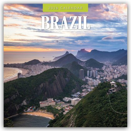 Brazil - Brasilien 2026 - 16-Monatskalender