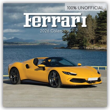 Ferrari 2026 - 16-Monatskalender