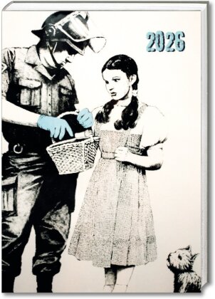 Banksy Kalender 2026 - A5-Tischkalender