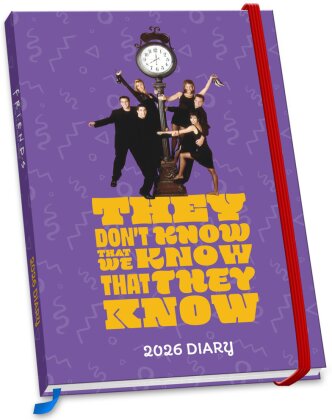 Friends - A5-Tischkalender 2026