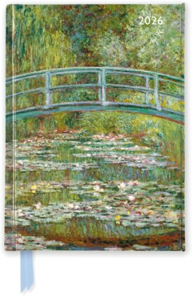 Claude Monet - Die Japanische Brücke - Taschenkalender 2026