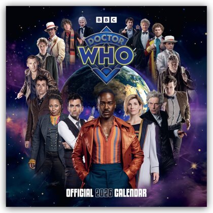 Doctor Who - The Classic Edition 2026 - Wandkalender