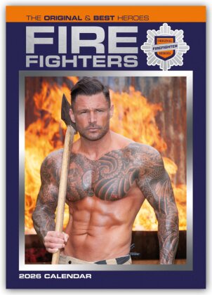 Fire Fighters - Feuerwehrmänner 2026 - A3-Posterkalender