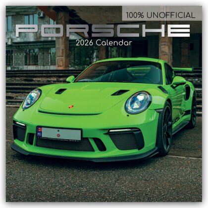 Porsche 2026 - 16-Monatskalender