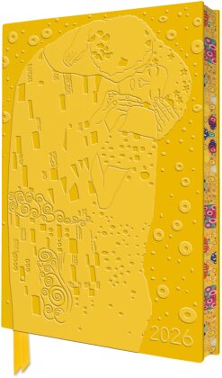 Gustav Klimt - Der Kuss - Tischkalender 2026