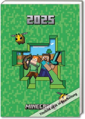 Minecraft - A5-Tischkalender 2026
