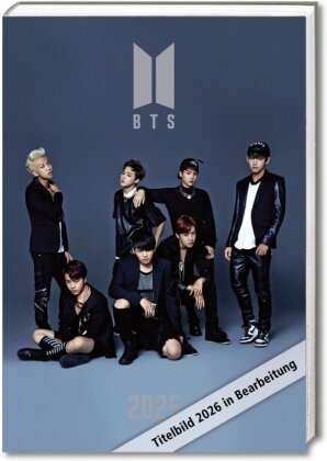 BTS - Bangtan Boys - A5-Tischkalender 2026