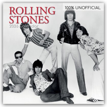 Rolling Stones 2026 - 16-Monatskalender