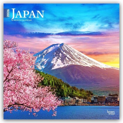 Japan 2026 - 16-Monatskalender
