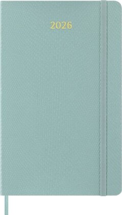 Moleskine 12 Monate Precious & Ethical Wochen Notizkalender, L/A5, liniert, weicher Einband, Mamba Hellgrün - mit Box