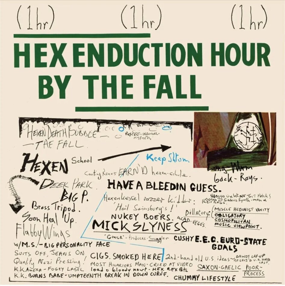 The Fall - Hex Enduction Hour 2025 Reissue, Cherry Red, Transparent Green Vinyl, 2 LPs