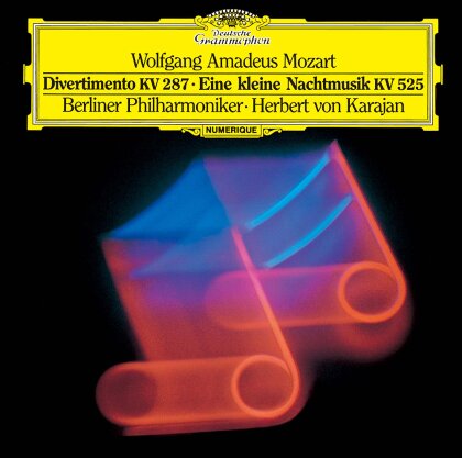 Wolfgang Amadeus Mozart (1756-1791), Herbert von Karajan & Wiener Philharmoniker - Divertimento K.287. Eine Kleine Nachtmusik K.525 (Japan Edition)