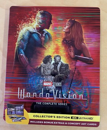 WandaVision (NEUWARE MIT OPTISCHEM MANGEL) - The Complete Series (Limited Collector's Edition, Steelbook, 2 4K Ultra HDs)