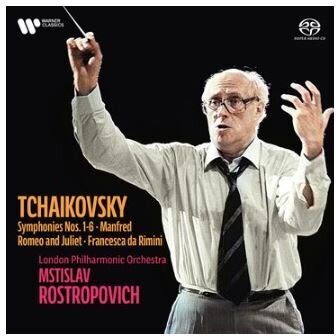 Mstislav Rostropovich, London Symphony Orchestra & Peter Ilyich Tchaikovsky - Sinfonien 1-6 (205 reissu, Remastered, 6 SACDs)
